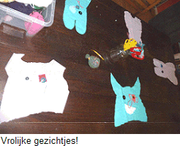 maak je eigen knuffel: de gezichtjes